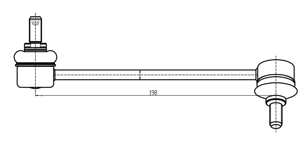 Стойка переднего стабилизатора TRIALLI SP 0839 preview 3