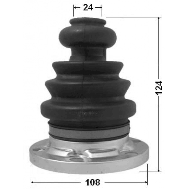 Пыльник ШРУСа FEBEST 2315-B5 preview 2 Пыльник ШРУСа FEBEST 2315-B5 preview 2