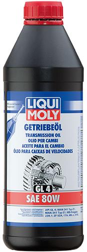 Масло трансмиссионное LIQUI MOLY GETRIEBEOIL 80W GL-4 1л preview 2