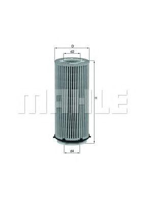 Фильтр масляный KNECHT _OX560D preview 1