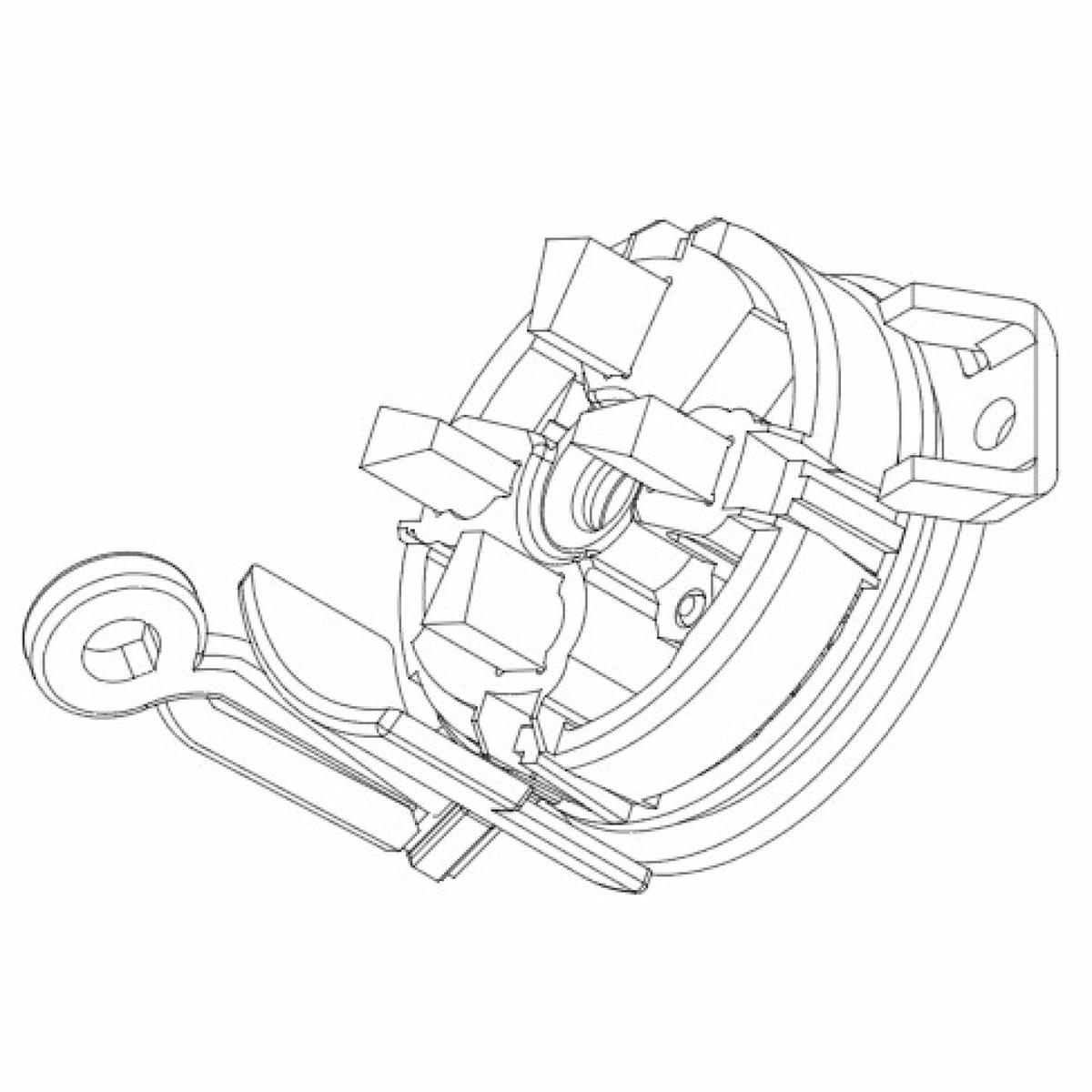 Узел щеточный стартера для а/м Ford Focus II (04-) 1.4i/1.6i/Focus III (10-) 1.6Ti STARTVOLT VBS 1402 preview 5