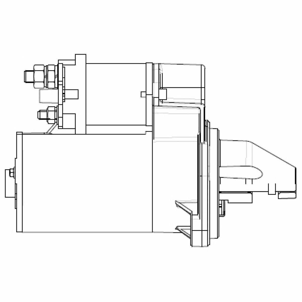 Стартер для а/м ГАЗ/УАЗ с дв. ЗМЗ-402/УМЗ-421/4215/4216 (тип Iskra) 1,4кВт (LSt 0304X) preview 6
