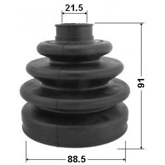 Пыльник ШРУСа FEBEST 0217-R20 preview 2