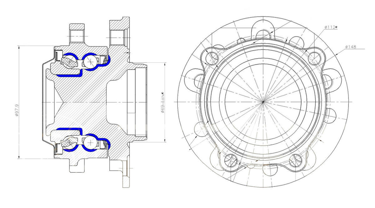 Подшипник ступицы TRIALLI MR 1535 preview 4