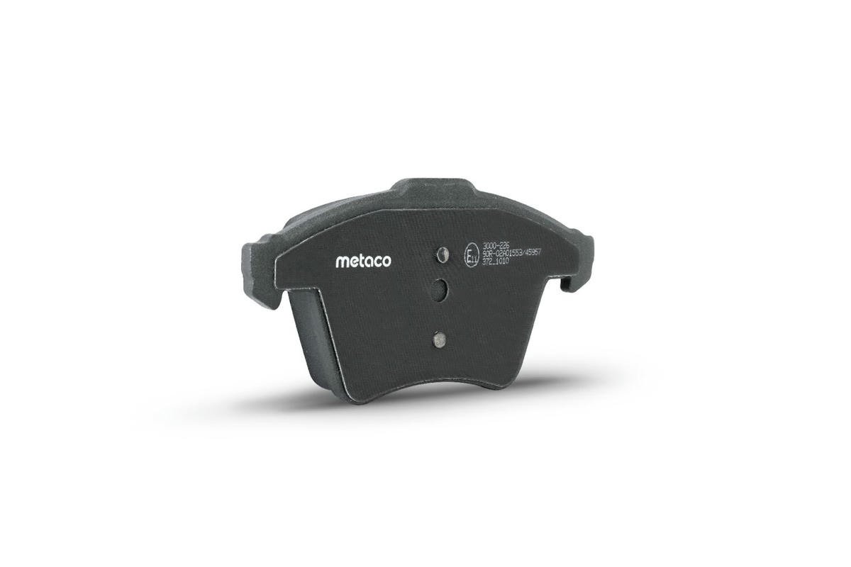 Колодки тормозные передние к-кт metaco 3000-226 preview 3