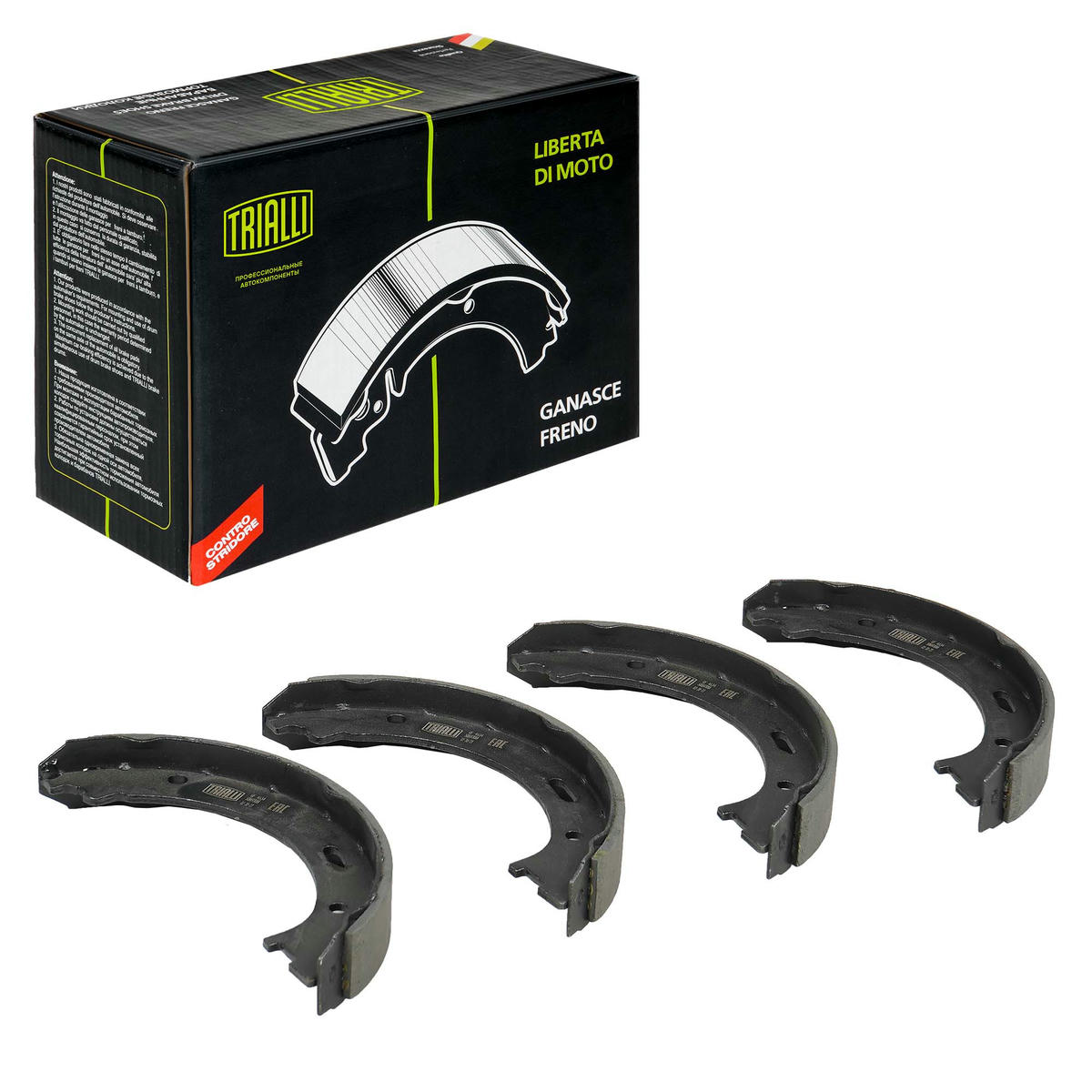 Колодки торм. для а/м Jeep Grand Cherokee III (04-) барабан. ст. торм. 205x31 (GF 4634) preview 1