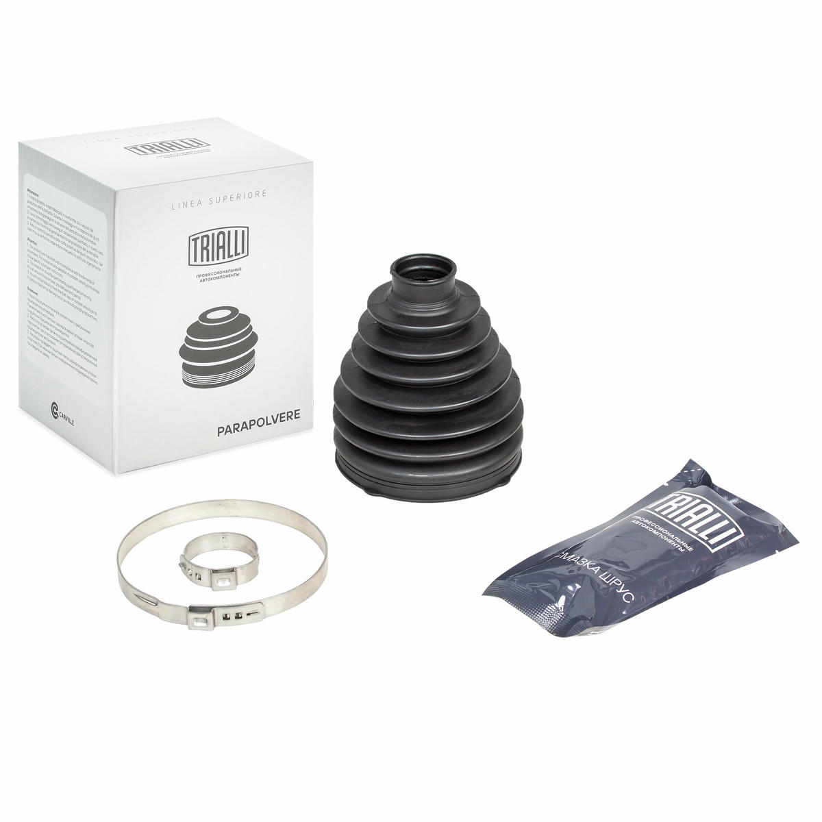 Пыльник ШРУСа для а/м Honda Accord (02-) AT (наруж.компл: хомуты/смазка) (TPEE) (FG 2310) preview 1