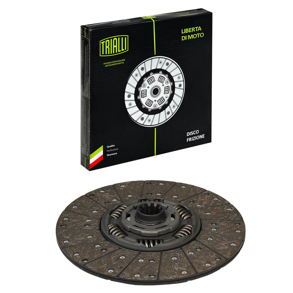 FD 1204_диск сцепления!ведомый, 362WGTZ 1 3/4-10N МАЗ 4570/4370, ПАЗ preview 2