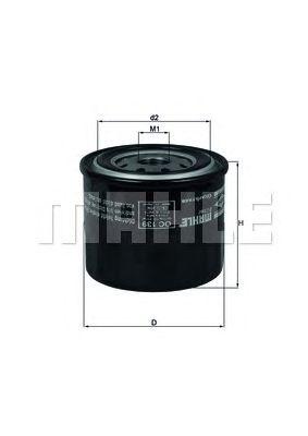 Фильтр масляный KNECHT _OC139 preview 1