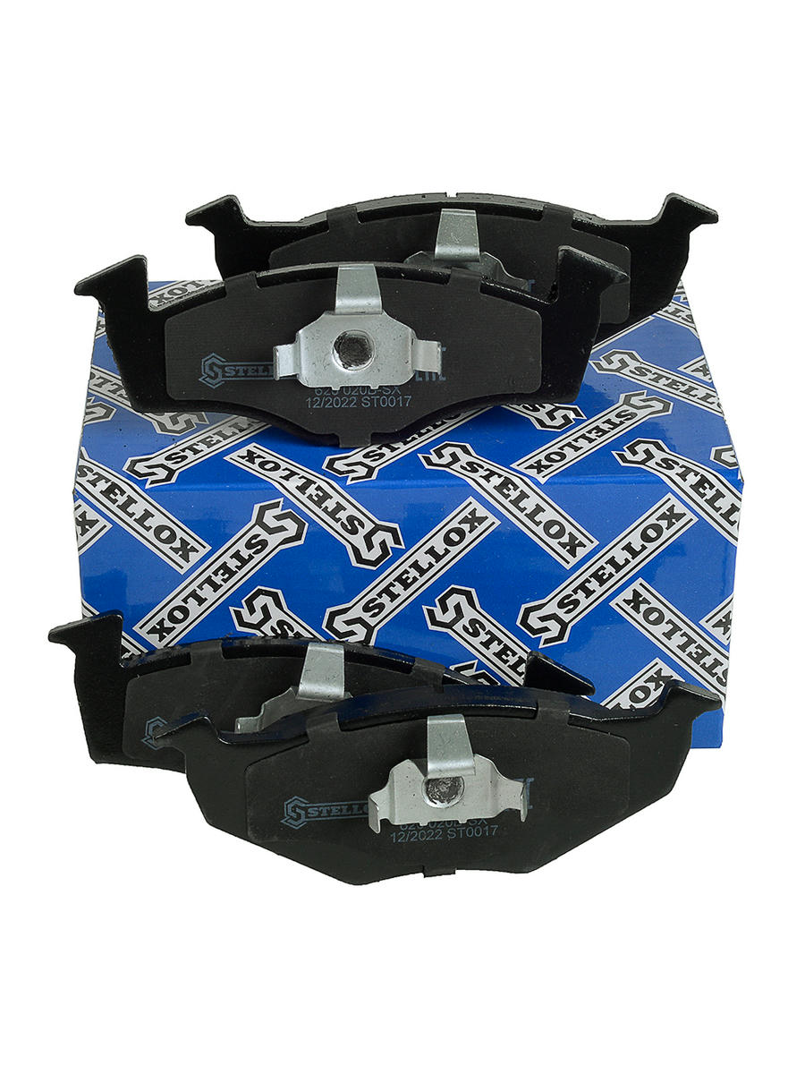 620 020B-SX_колодки дисковые п.! с антискр. пл. VW Golf III/Vento/Polo 1.4/1.6/1.9D/TD/SDi 95-01 preview 2