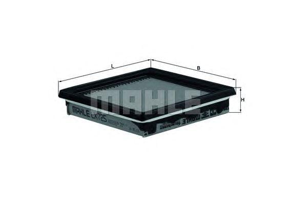 Фильтр воздушный MAHLE LX 725 preview 1