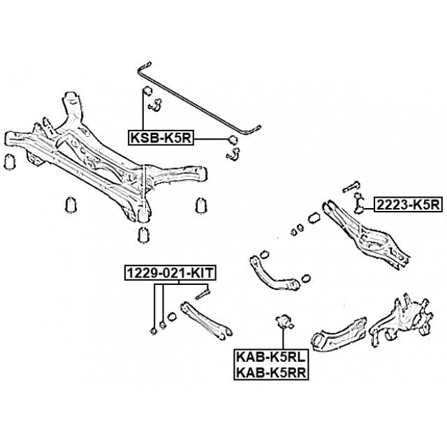 САЙЛЕНТБЛОК ЗАДНЕГО ПРОДОЛЬНОГО РЫЧАГА ПРАВЫЙ preview 2