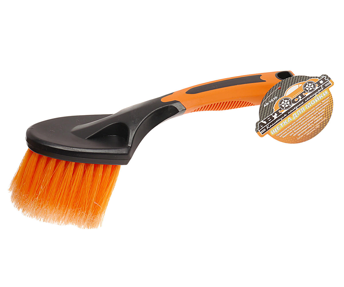 Щетка для мытья автомобиля AB-1836 с мягкой щетиной 25см preview 1