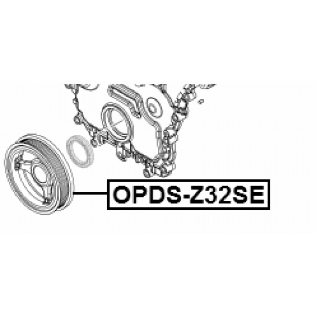 Шкив коленвала FEBEST OPDS-Z32SE preview 2