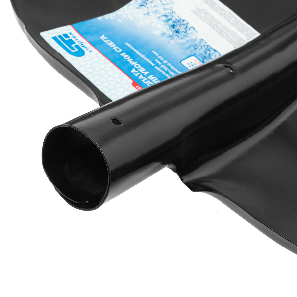 Лопата снеговая стальная 330х370 б/ч эмалированная СИБРТЕХ preview 5