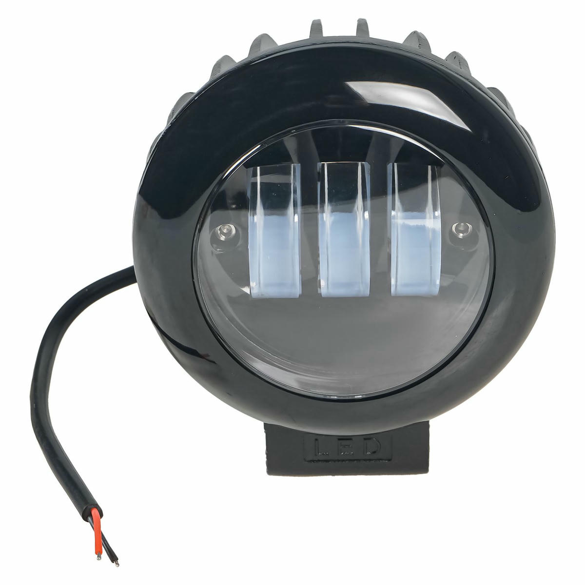 Фара светодиодная круглая, четкая свет. граница, 27W (115х145х65) 12/24V (ALED015) preview 2