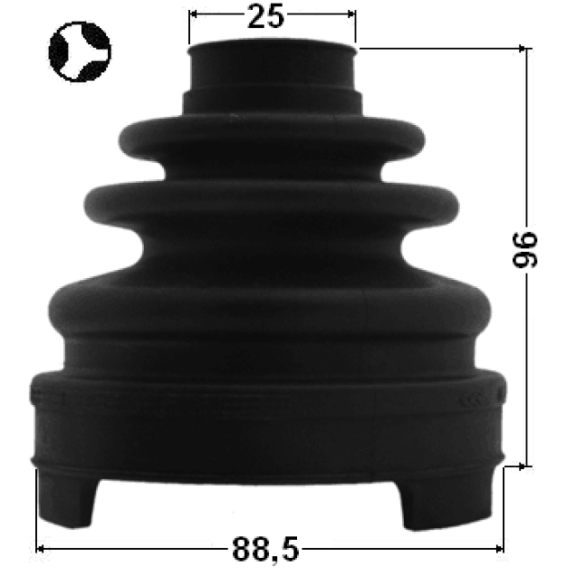 Пыльник ШРУСа внутр. FEBEST 0215-Z51T preview 2 Пыльник ШРУСа внутр. FEBEST 0215-Z51T preview 2