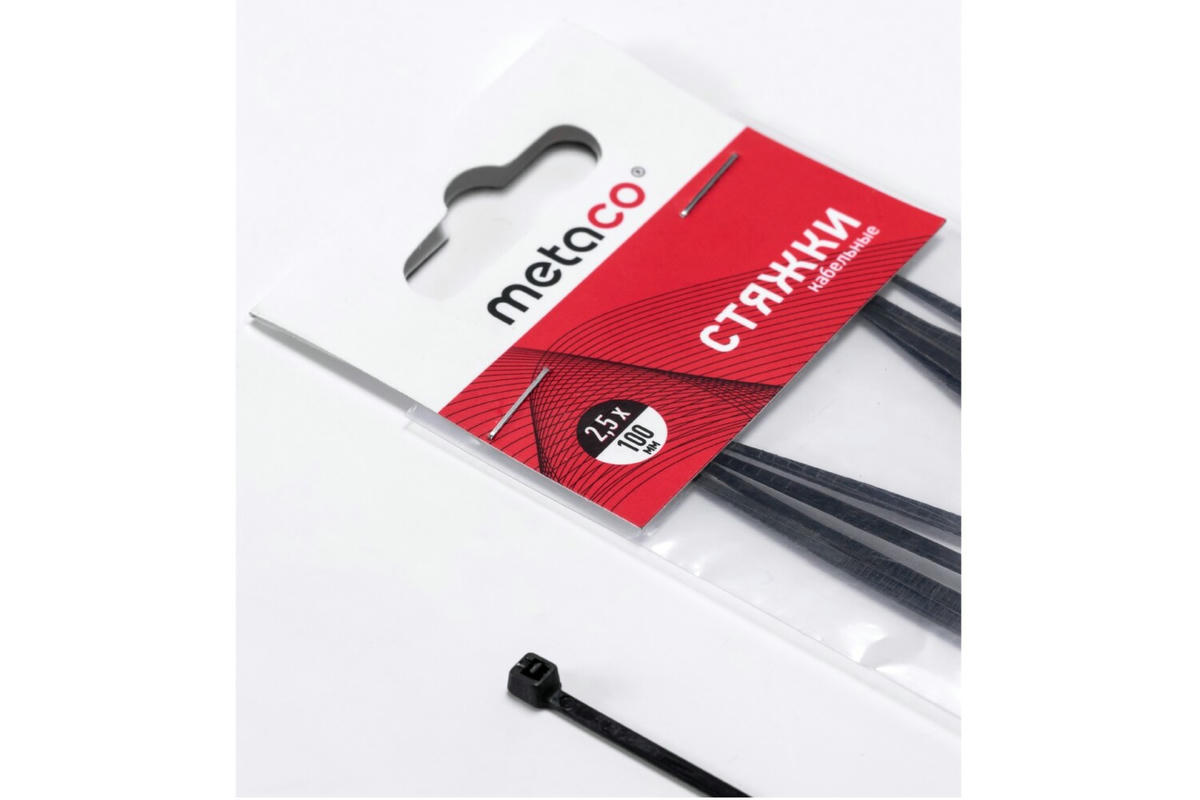 Хомут пластмассовый metaco 10101-120 preview 2 Хомут пластмассовый metaco 10101-120 preview 2