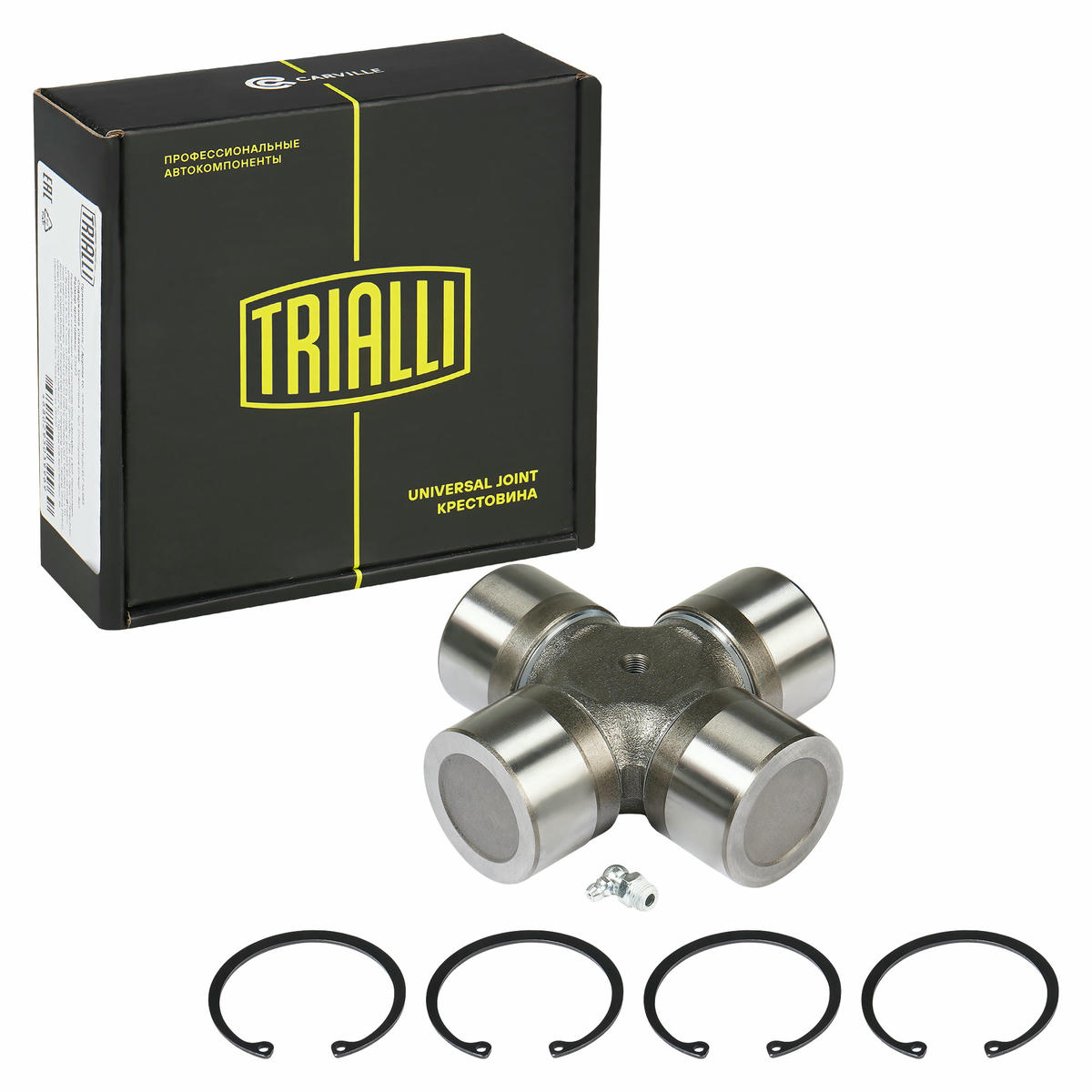 CC 706_крестовина кардана !57x144 со стопорными кольцами MAN, MB, DAF, Iveco,Volvo preview 1