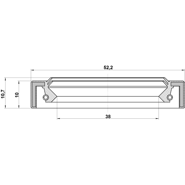 Сальник раздатки FEBEST 95IAY-40521011X preview 2