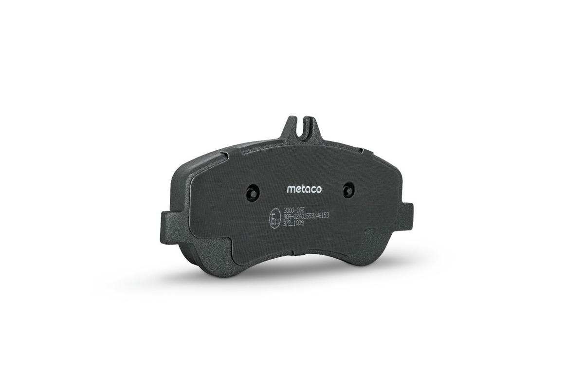 Колодки тормозные передние к-кт metaco 3000-162 preview 2