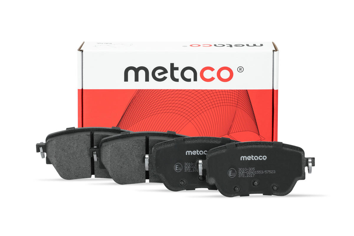 Колодки тормозные задние к-кт metaco 3010-305 preview 1
