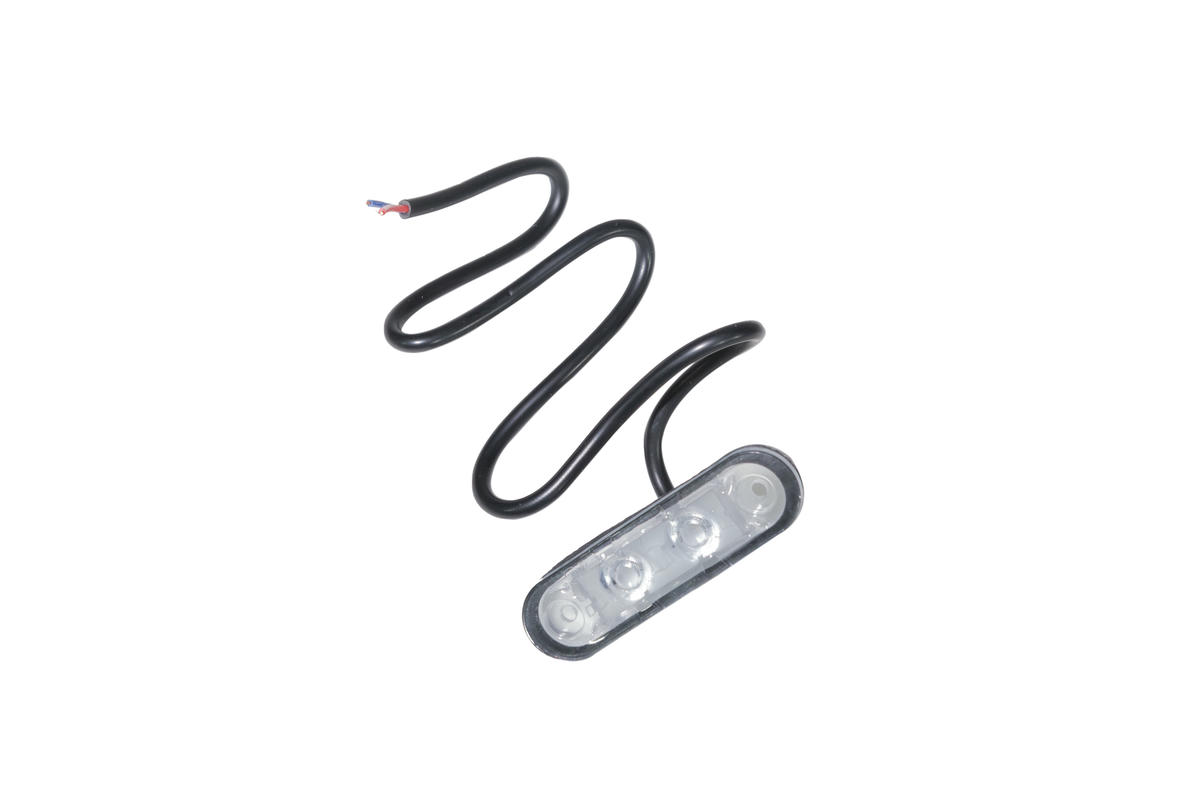 87-33554-SX_фонарь габаритный! LED белый (красный свет) c проводом L=1.5m Schmitz preview 1