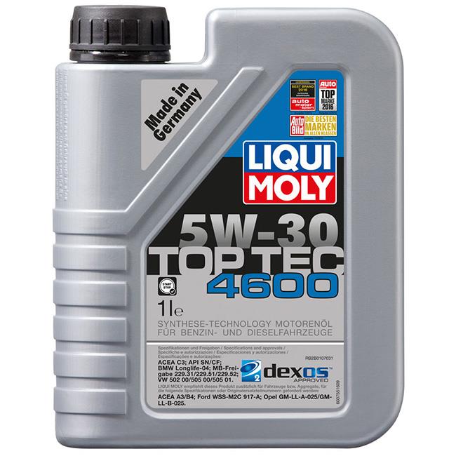 Масло моторное LIQUI MOLY TOP TEC 4600 HC 5w30 1л синт. preview 2