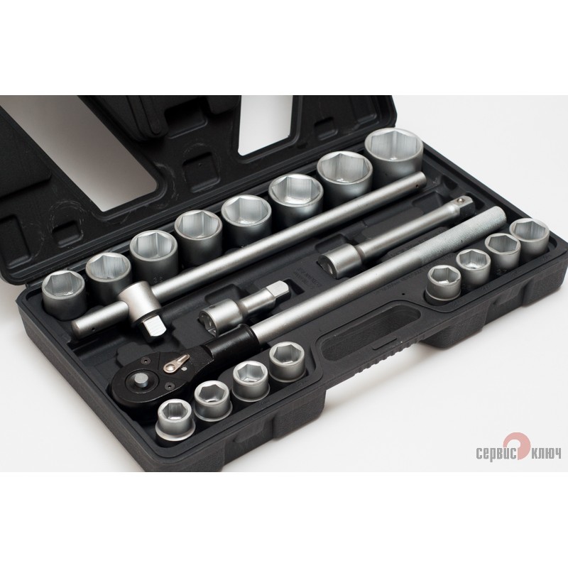 Набор инструмента 15 предмет, головки 3/4, грузовой СЕРВИС КЛЮЧ preview 2