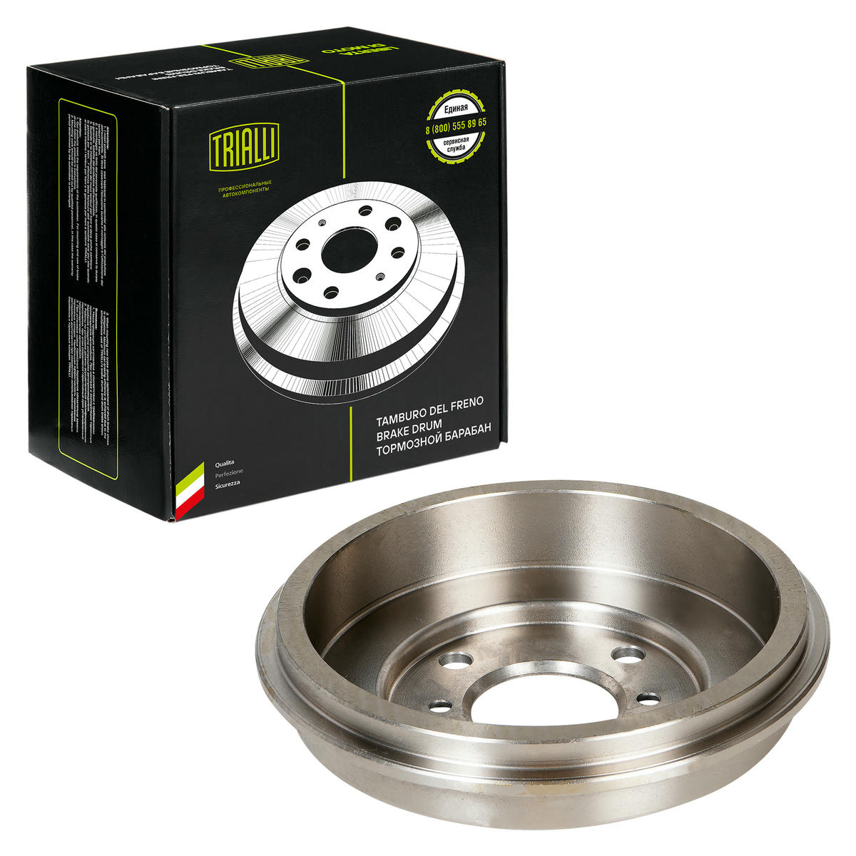 Барабан тормозной TRIALLI TF 217390 preview 2