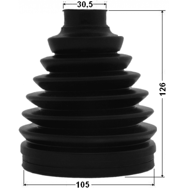 Пыльник ШРУСа FEBEST 0117-PGRJ150 preview 2