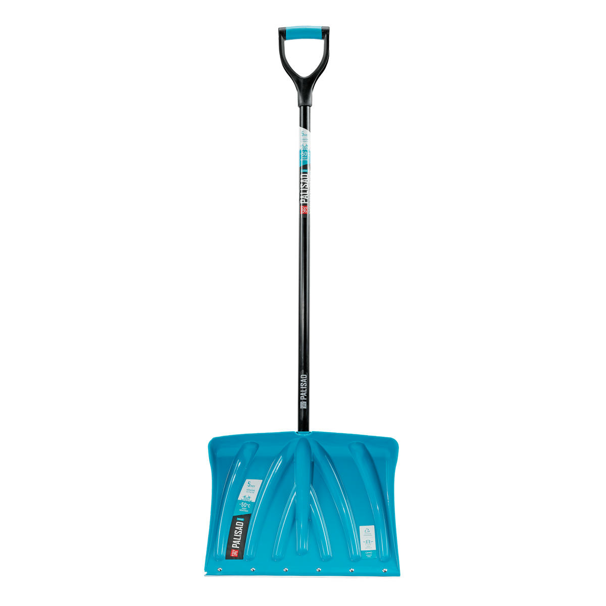 Лопата снеговая пластиковая 460х335х1300мм мет.черенок PALISAD preview 3