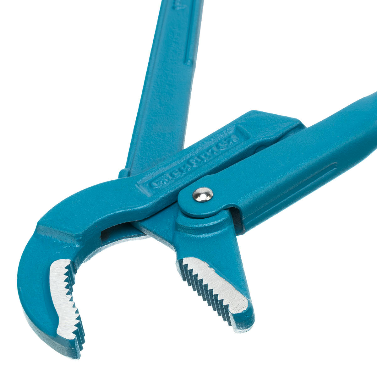 СИБРТЕХ 15736 Ключ трубный рычажный, 320x40 мм, с изогнутыми губками preview 4