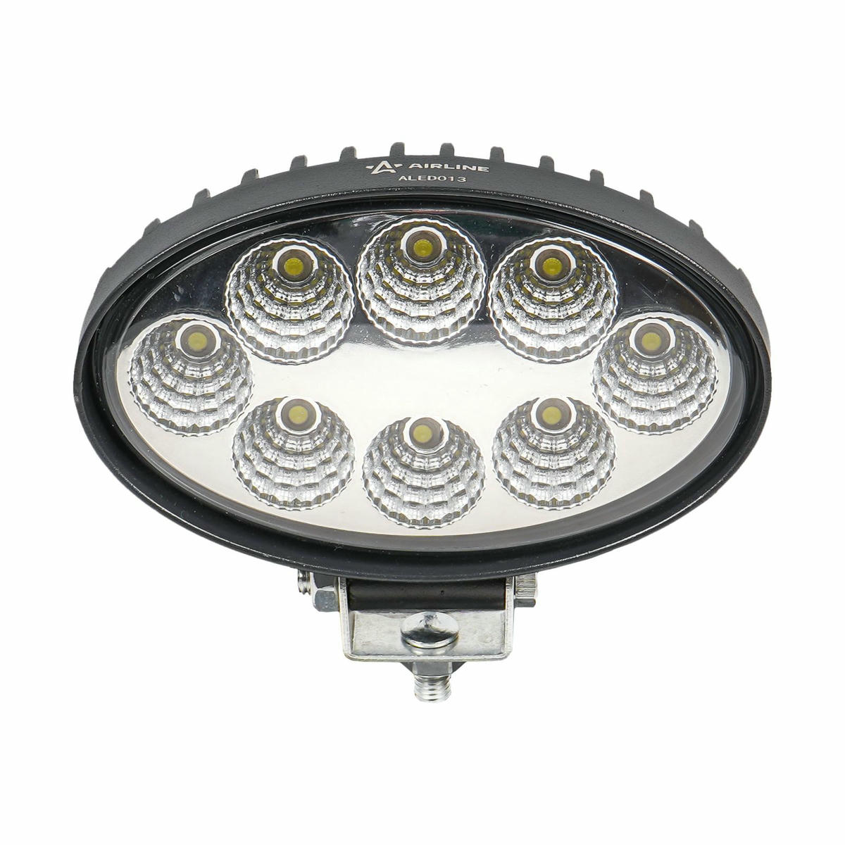 Фара светодиодная овальная, 8 LED рассеянный свет, 24W (140х86х55) 12/24V (ALED013) preview 2