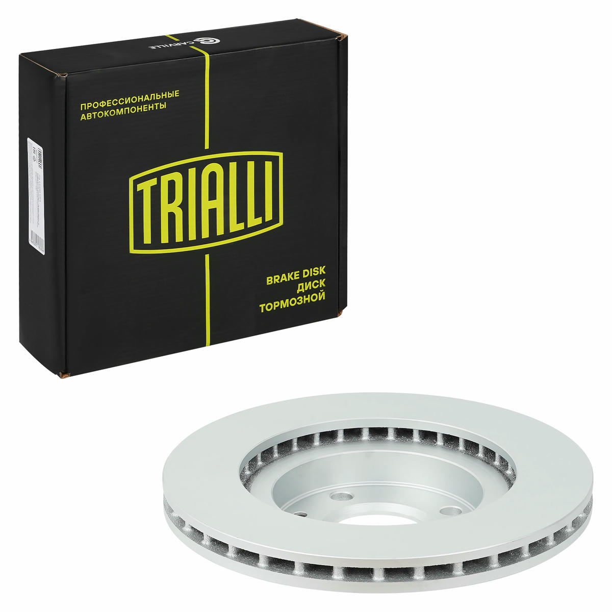 Диск тормозной передний вентилируемый TRIALLI DF 095116 preview 2