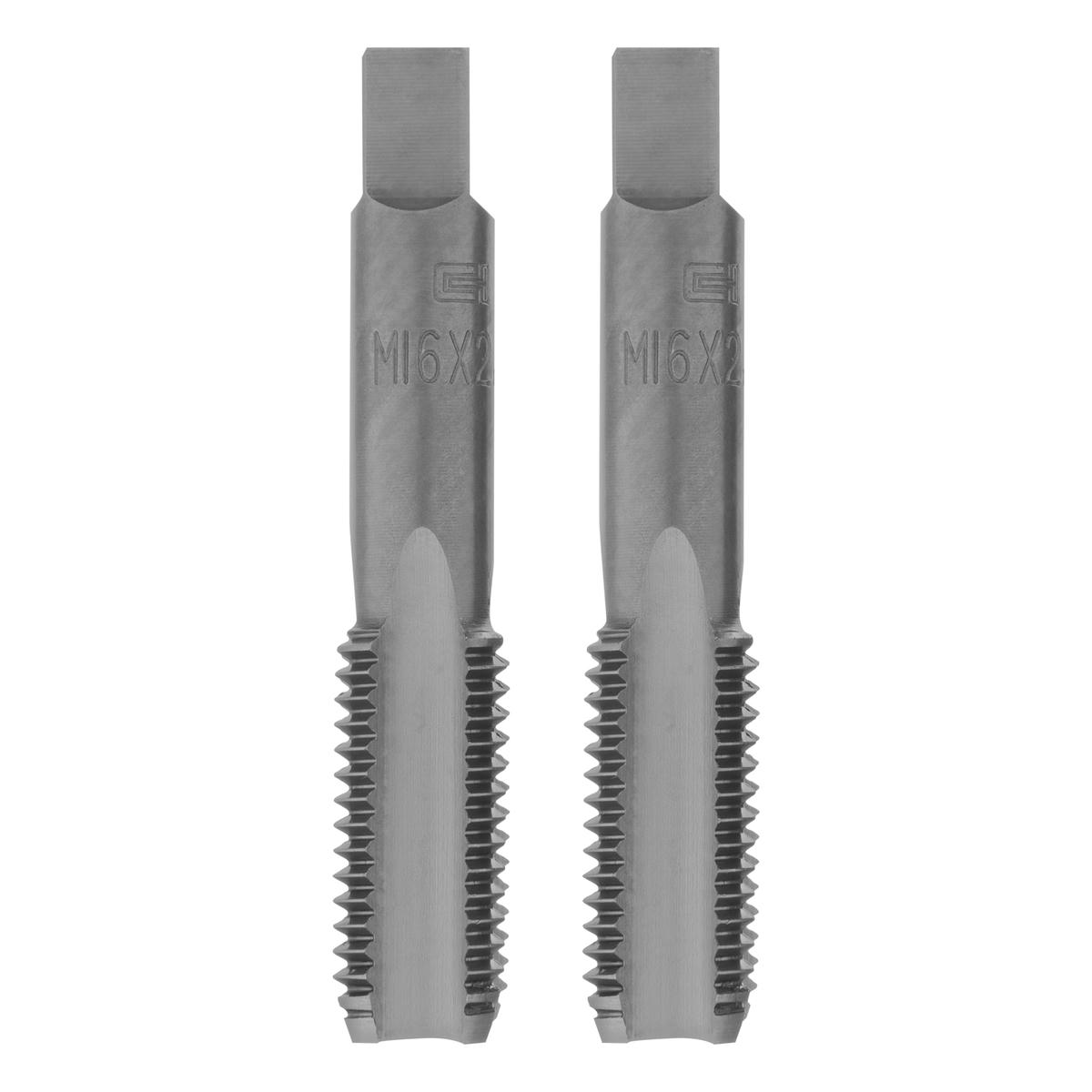 СИБРТЕХ 76646 Метчик ручной М16x2, 0 мм, комплект из 2 шт. preview 1