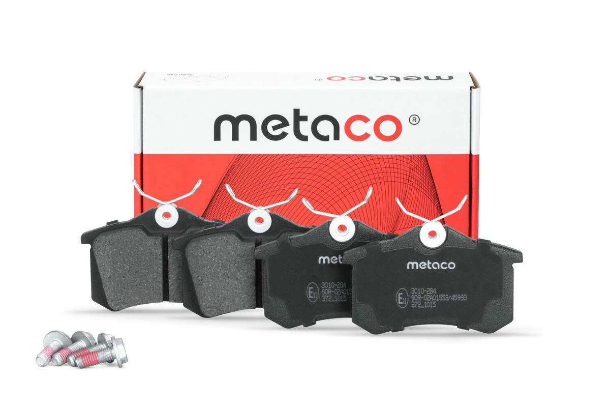 Колодки тормозные задние к-кт metaco 3010-284 preview 1 Колодки тормозные задние к-кт metaco 3010-284 preview 1