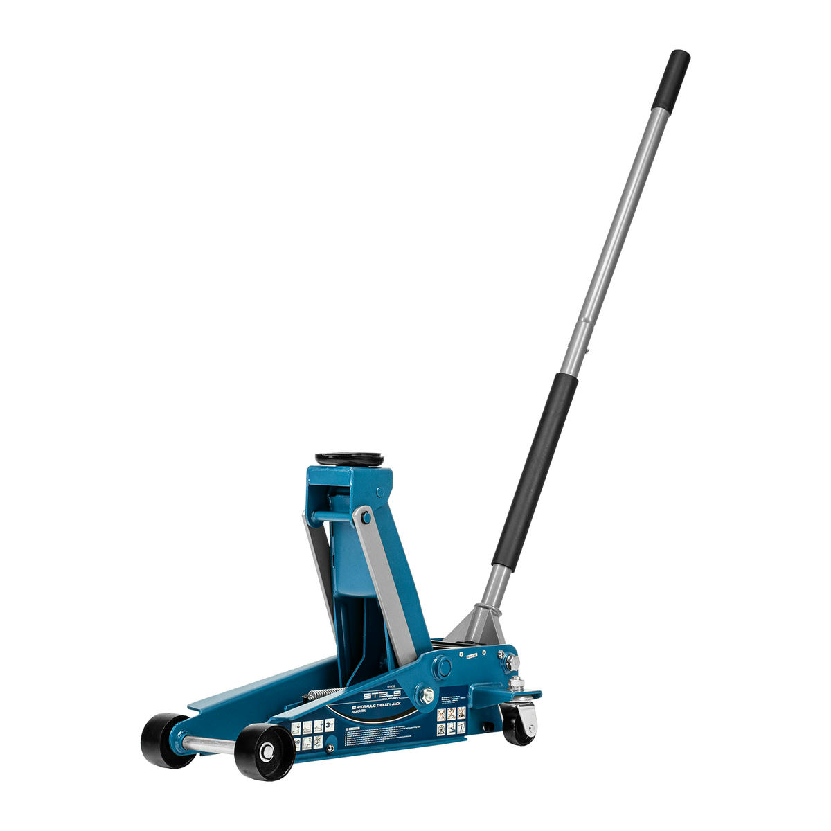 Домкрат подкатной гидравлический 3т 135-465мм быстрый подъем QUICK LIFT проф STELS preview 28