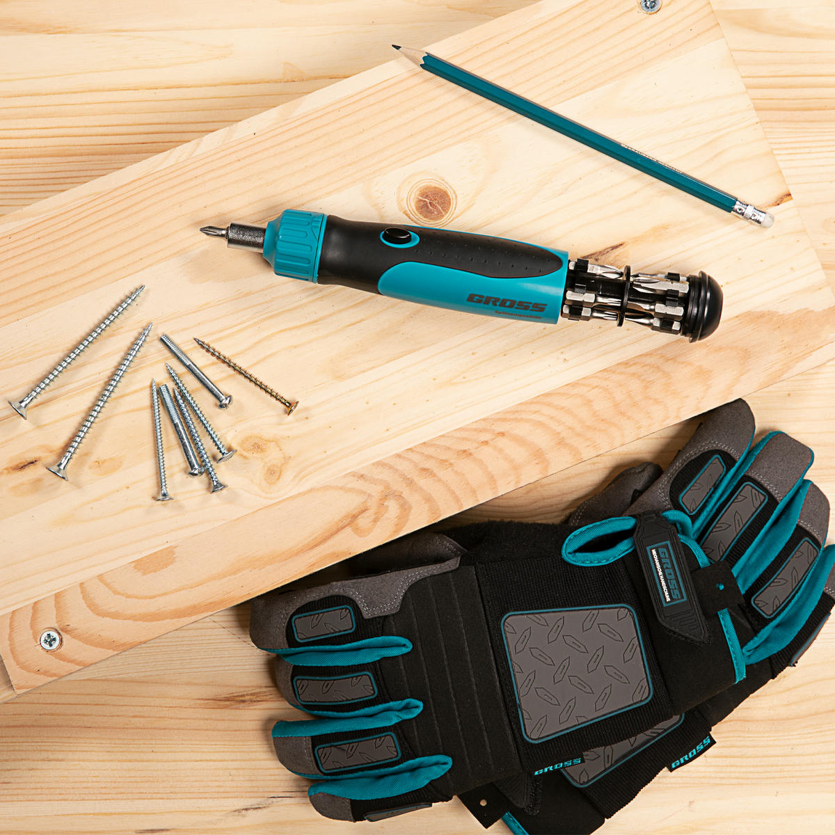 Отвертка реверсивная. Механизм SmartPush 12 шт, S2//Gross preview 1