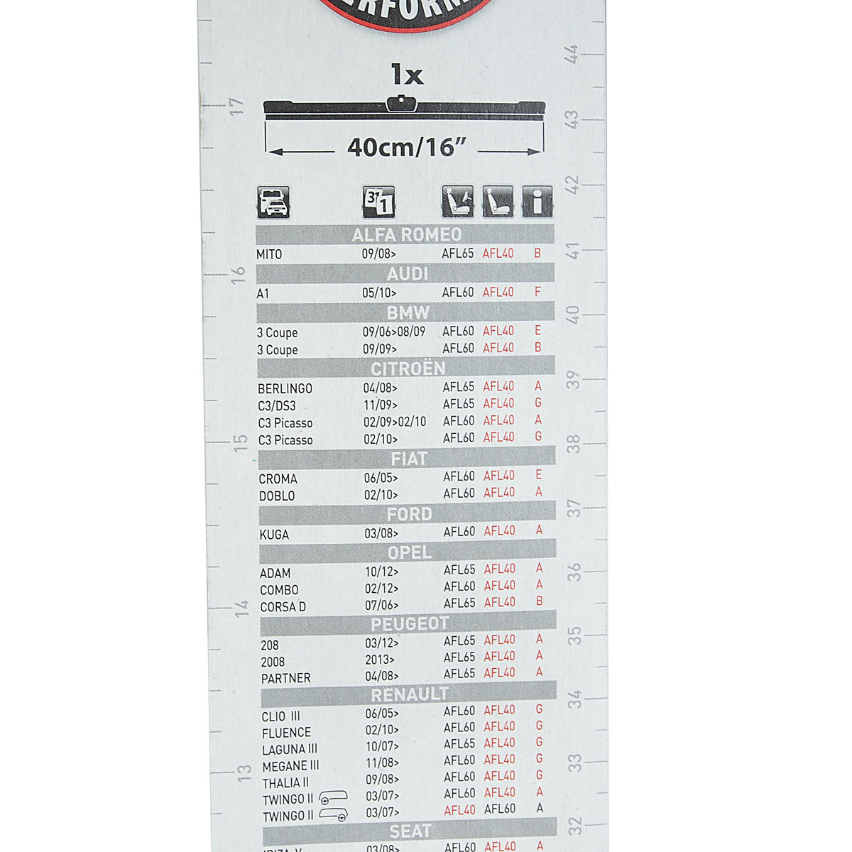 Щетка стеклоочистителя 400мм бескаркасная Aerovantage CHAMPION preview 3