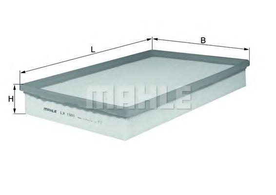 Фильтр воздушный KNECHT LX 1500 preview 1