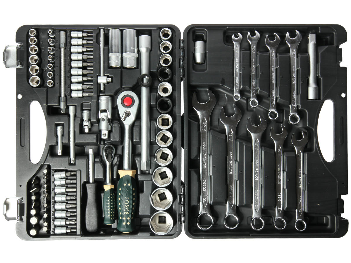 Набор инструмента 1/4" 1/2" 6гр 82пр. ROCK FORCE preview 1