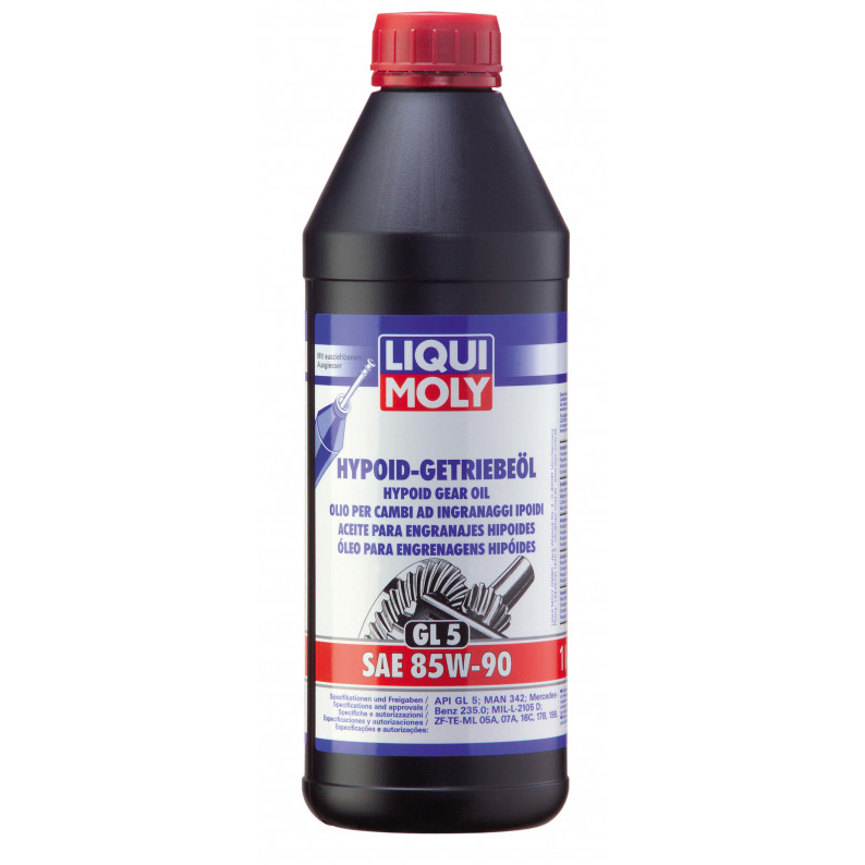 Масло трансмиссионное LIQUI MOLY HYPOID-GETRIEBEOL 85W90 GL-5 1л мин. preview 1