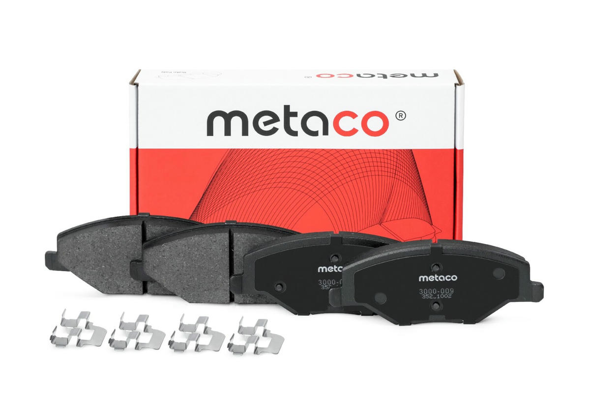 Колодки тормозные передние к-кт metaco 3000-009 preview 1 Колодки тормозные передние к-кт metaco 3000-009 preview 1