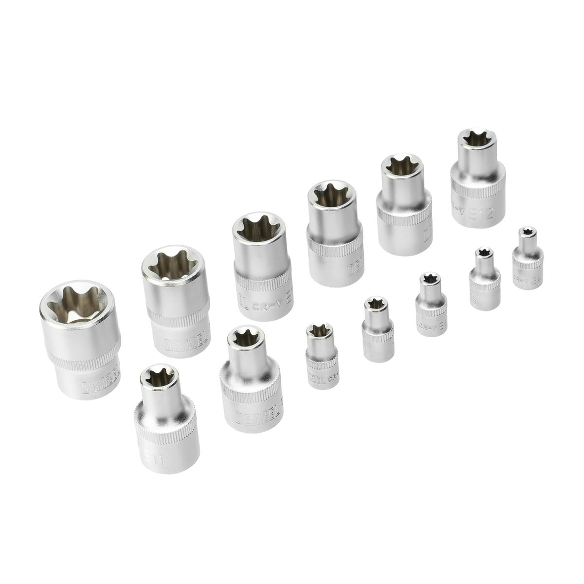 Набор инструмента 109 пред. 1/2", 1/4", CrV, S2 DENZEL preview 10