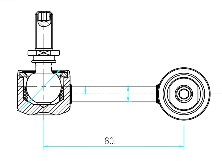 Стойка стабилизатора TRIALLI SP 1127 preview 3