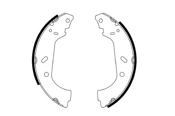 Колодки барабанные к-кт TRIALLI GF 4407 preview 4