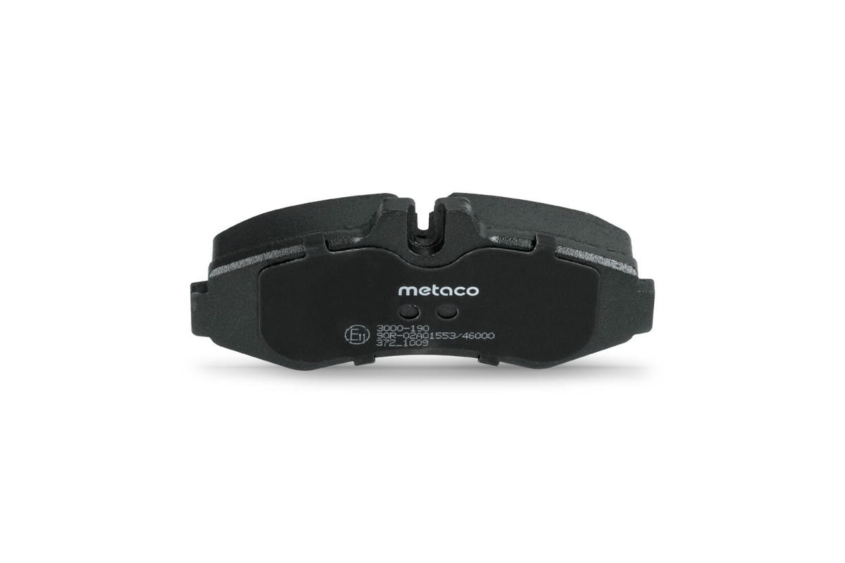 Колодки тормозные передние к-кт metaco 3000-190 preview 4 Колодки тормозные передние к-кт metaco 3000-190 preview 4