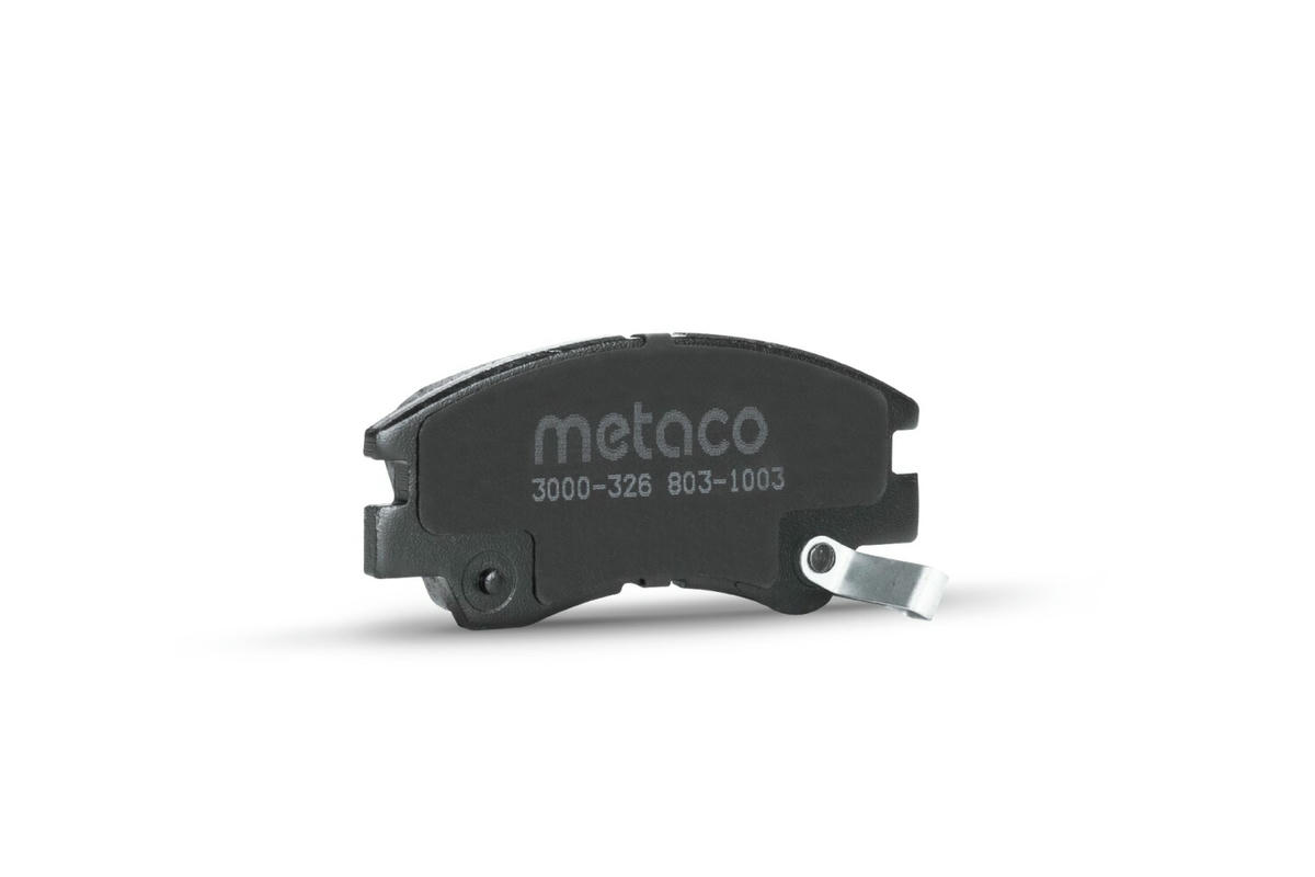 Колодки тормозные передние к-кт metaco 3000-326 preview 2