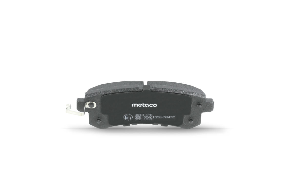Колодки тормозные задние к-кт metaco 3010-178 preview 5